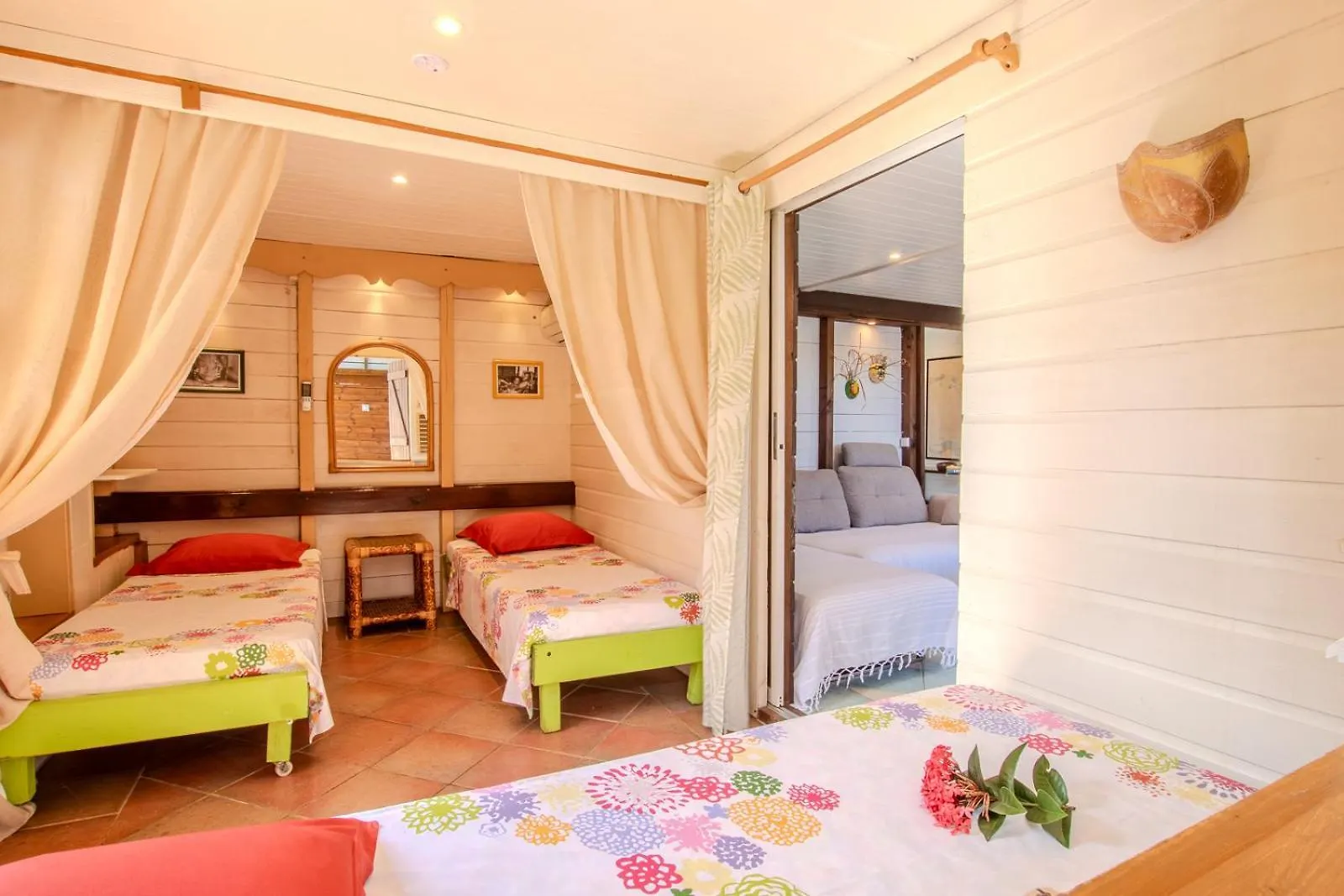 Feriehus Jaden Kreyol - Gite Rural Central 4 A 8 Pers Avec Spa Lamentin Guadeloupe