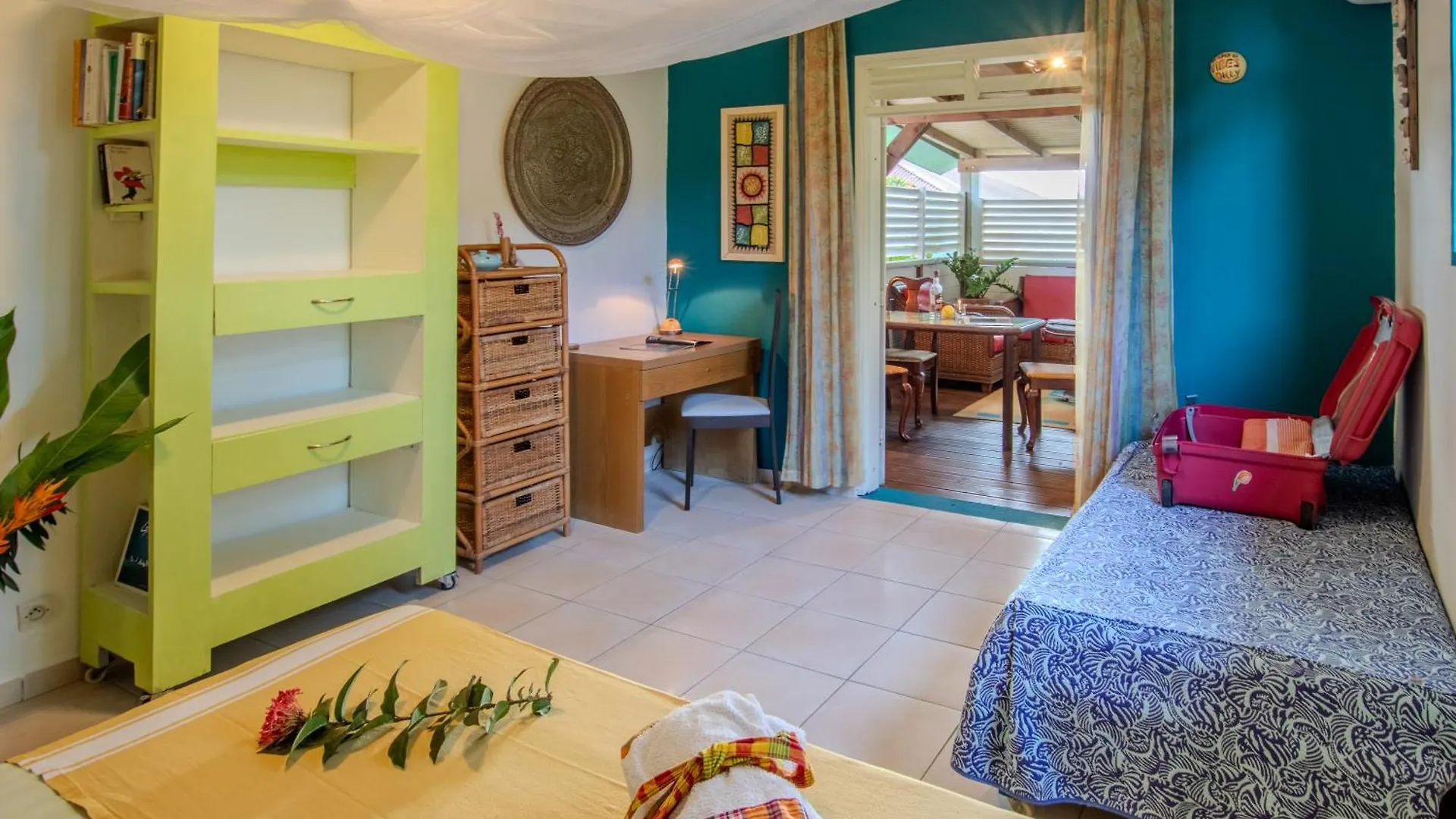 Feriehus Jaden Kreyol - Gite Rural Central 4 A 8 Pers Avec Spa Lamentin Guadeloupe
